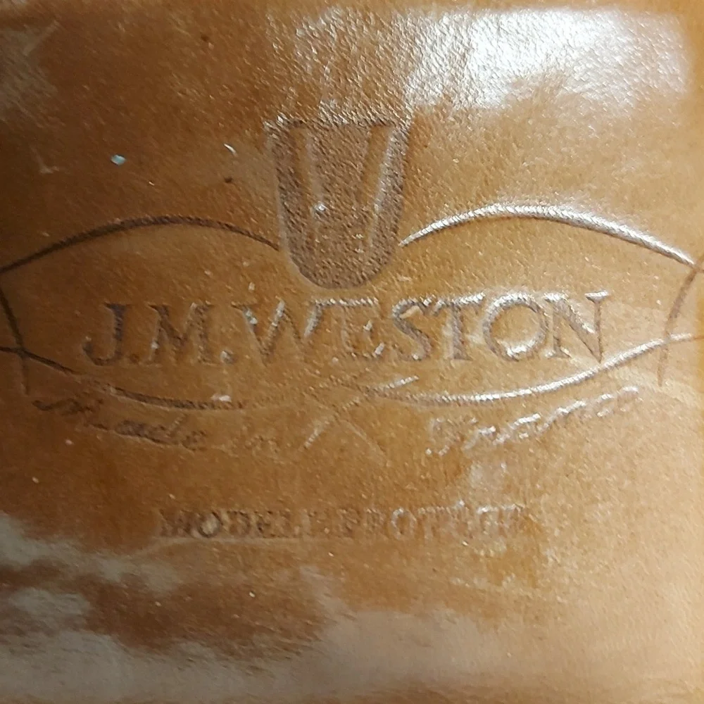 Classic J.M Weston Black Penny Loafers - Picture 10 of 16